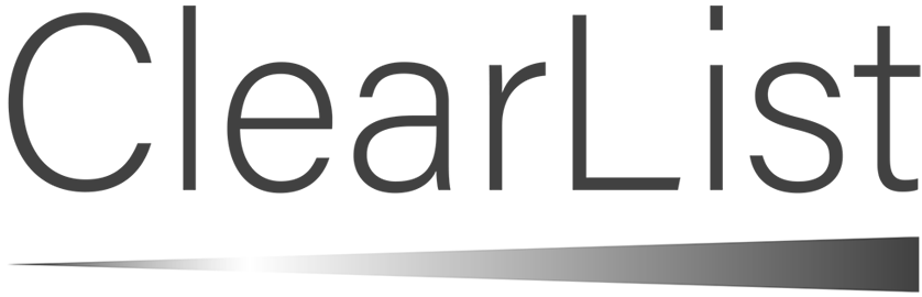 ClearList logo
