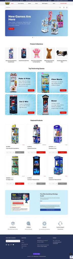 Pipeline Games Home Page